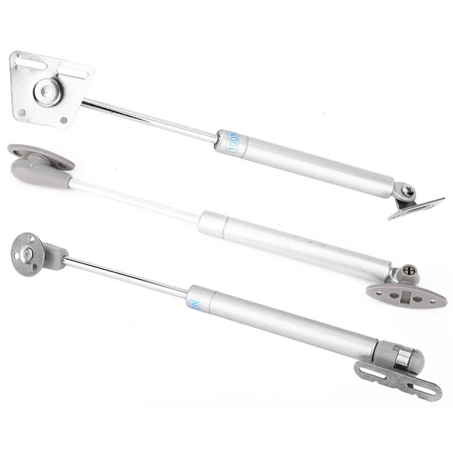 2Pcs 100N Furniture Cabinet Flap-Up Door Gas Spring Strut Pneumatic Lift Support
