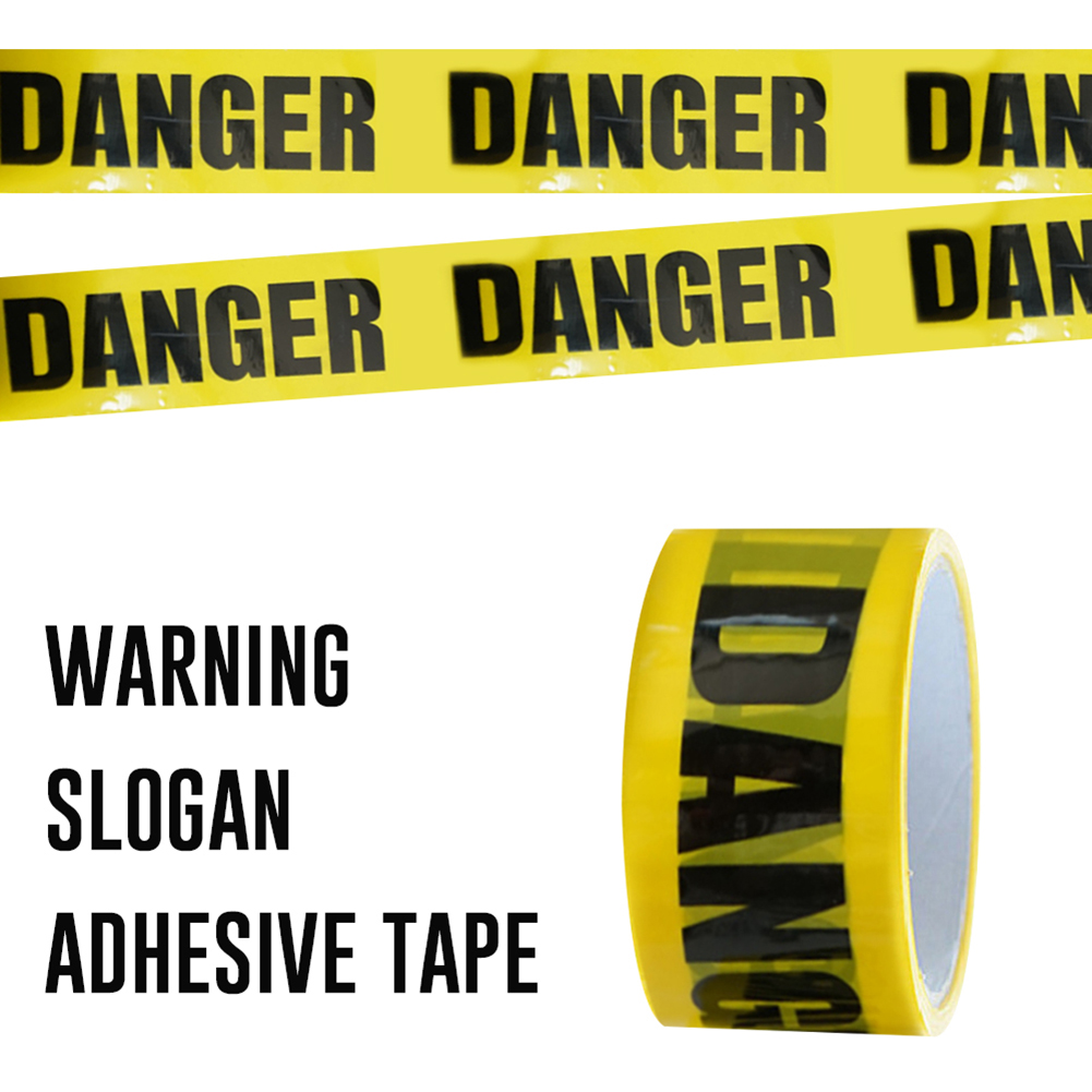 4.8cm×25M Warning Tape Yellow Caution Tape Remind ... – Vicedeal