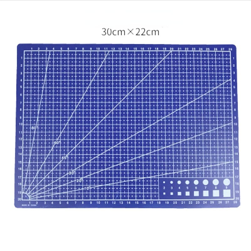 A3 A4 A5 Cutting Board Pad Art Engraving Board Rubber Stamp Engraving Board DIY Manual Pad Board PVC Cutting Pad: A4 blue