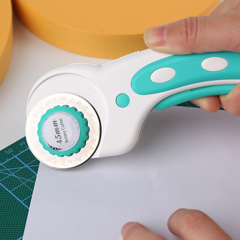 KAOBUY Rotary Cutter Set With Quilting Acrylic Ruler Positioning Needles Clip Accessories leather Cutting Tool Set
