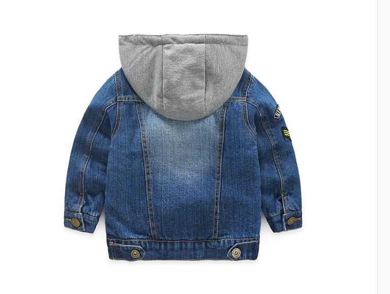 The baby got a thick cowboy coat