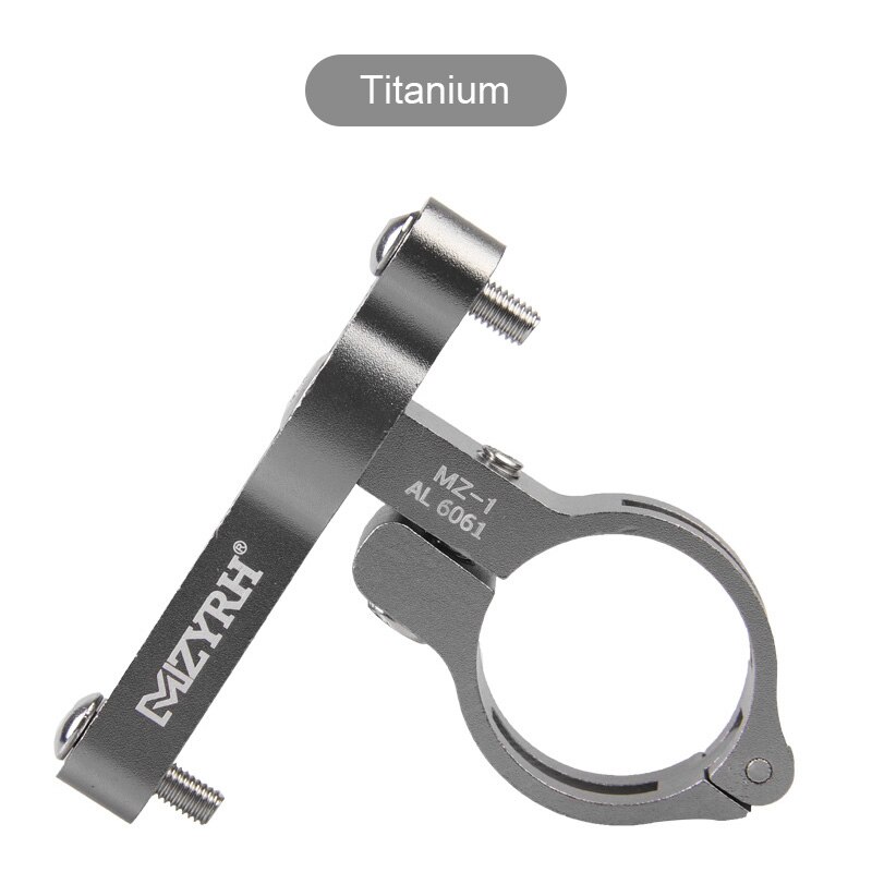 Bike Water Bottle Holder Adapter Adjustable Bicycle Bottle Cage Mount Cycling MTB Water Cup Rack Bracket for Handlebar Seat Post: Titanium