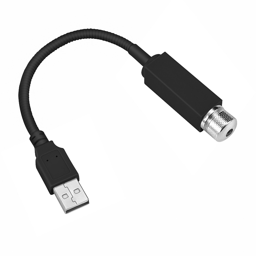 Mini led bil tag stjerne nat lys usb dekorativ lampe projektor justerbar atmosfære hjem loft dekoration lys: Default Title