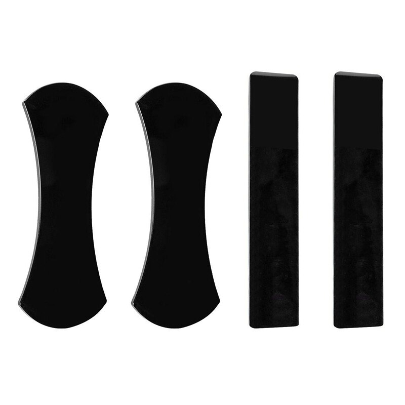 Universal Sticker No Trace Mobile Phone Holder, Cell Phone Stand Sticker, Car Mount Anti-Slip Stick to Anywhere (4Pack)