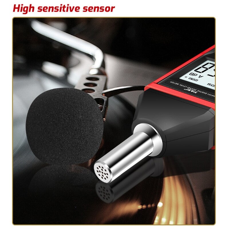 Digital Sound Level Meter Noise Tester Decible Monitor 30-130dB Measuring