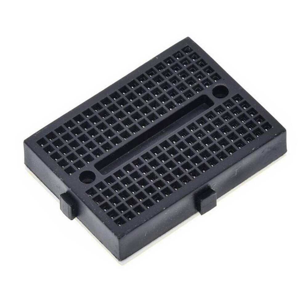 SYB-170 Mini Breadboard 170 Holes Mini Breadboard, Lab Bench, Portable Test Board, Universal Board: Black