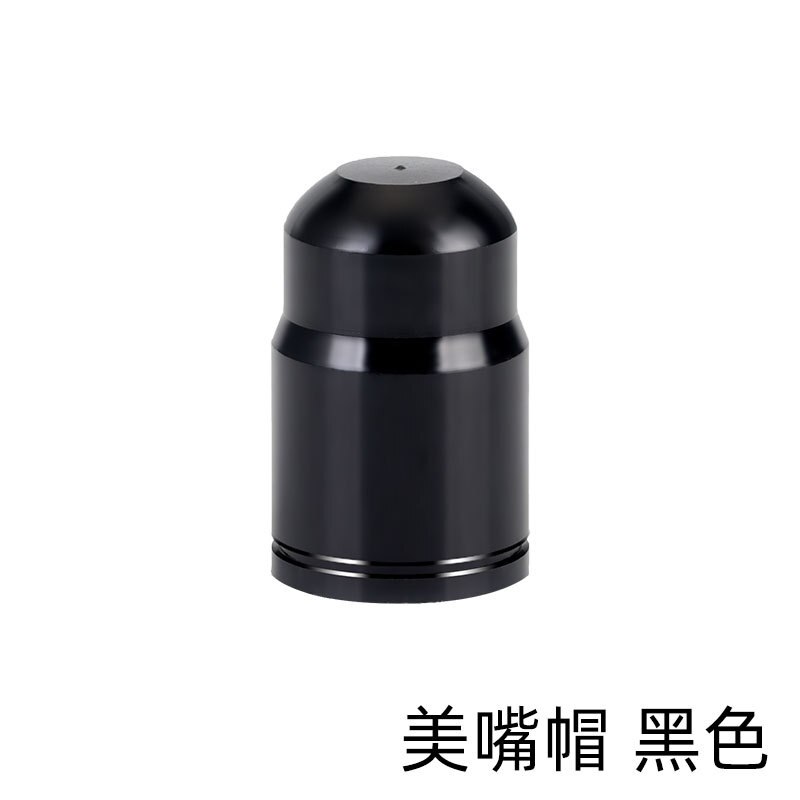 Fiets Franse Lucht Nozzle Cap Amerikaanse Berg Snelweg Voertuig Auto Schoonheid Mond Franse Ventiel Ventiel Core Stofdicht Cap: black 2