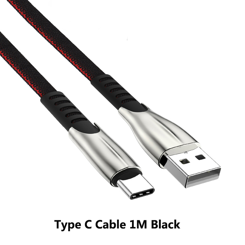 2 porty szybka ładowarka samochodowa do Redmi Note 10 lite 9 8 Pro 10T 9T 8T OPPO A74 A54 ładowarka samochodowa USB C typ C kabel: Type C Cable Black