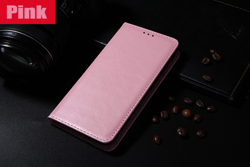 Pu Leather Phone Case For LG K7 X230 X 230 Case Cover For LG K 7 LGK7 LGX230 LG-x230 Fundas Flip Leather Cases: Pink