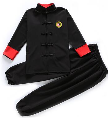 traje Wushu para niños, ropa de estilo tradicional chino, conjunto de ropa de actuación de Tai Chi Kung Fu, uniformes para niñas y niños, puesta en escena: Amarillo