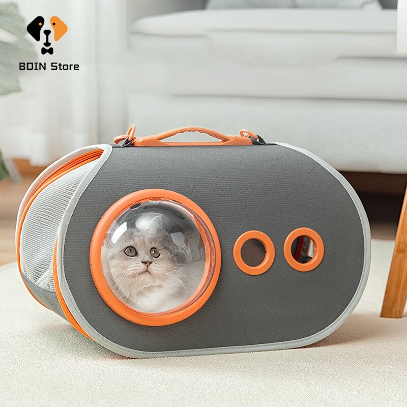 Cat Carrier Bags Breathable Kitten Cat Puppy Travel Outdoor Backpack Pet Transport Bag Car Carrier Seat Safety Bag Pet Supplies