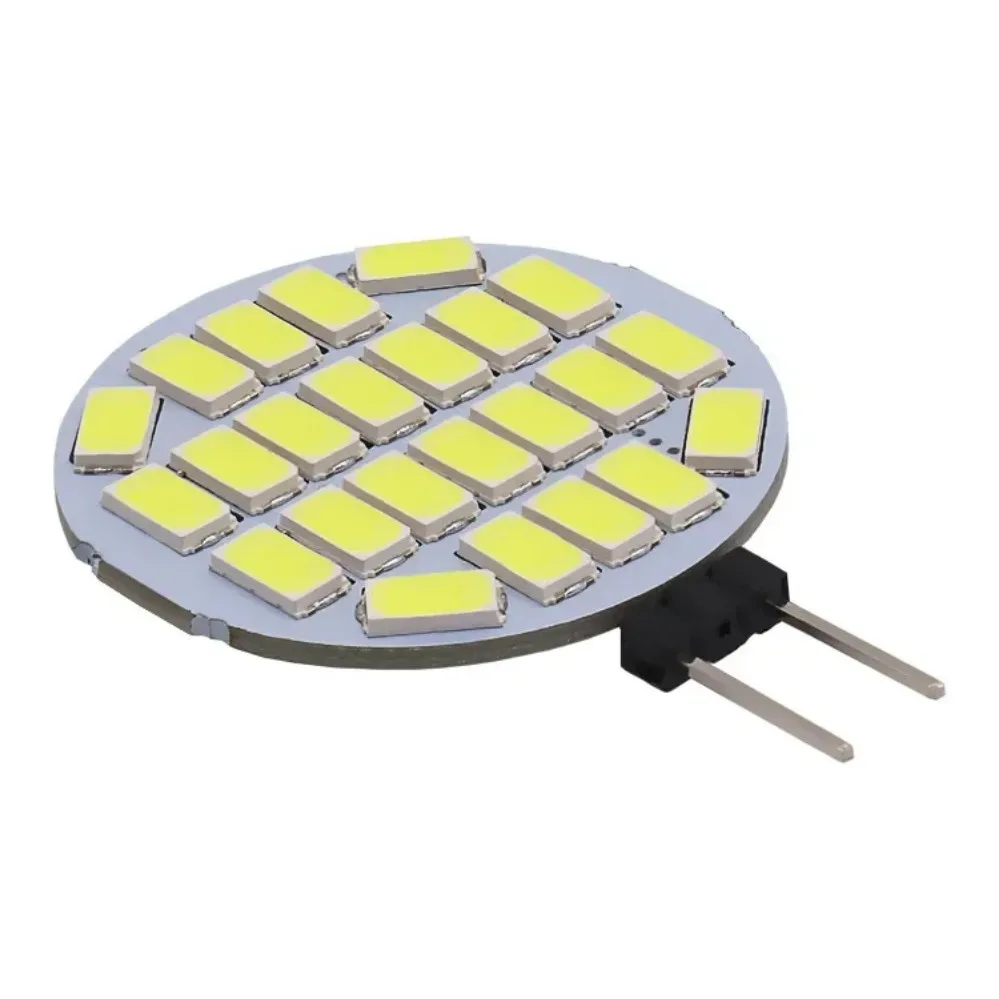 G4 LED Ronde Afzuigkap Lamp 12 V SMD5370 24 Led LED Boot Licht Wit/Warm Wit Gloeilamp vervangen Halogeenlamp Hoge helderheid