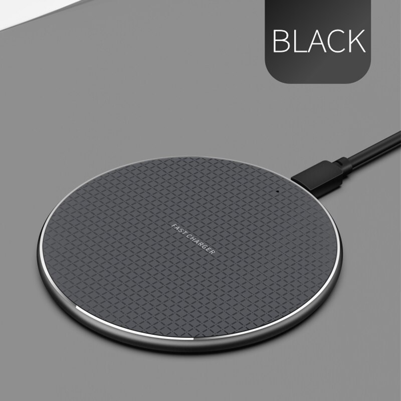 Draadloze Oplader Voor Lg Fluwelen G7 G8 V35 G8X V30 V40 V50s V50 Wing V60 Thinq G9 Qi Snel Opladen pad Power Case Telefoon Accessoire: black