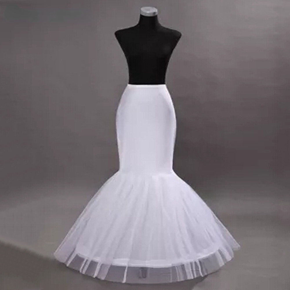 Een Hoepel Petticoat Slip Crinoline Voor Mermaid Trouwjurken Onderrok Vrouwen Bridal Petticoat Bruiloft Accessoires