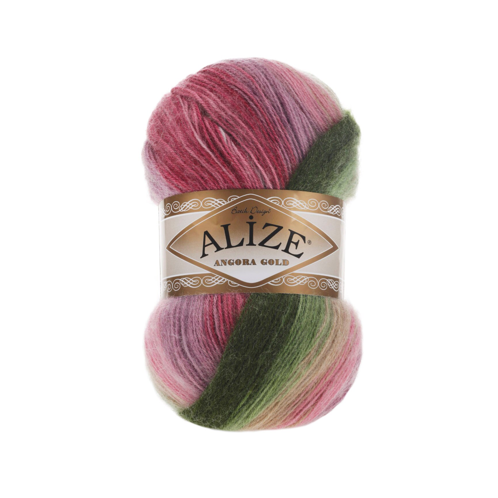 Draad 1 Pack ( 5 Ballen) alize Angora Gold Batik Hand Breien Garen (% 20 Wol % 80 Acryl) 100 Gram 550 Mt Haak Tool Kit: 2527