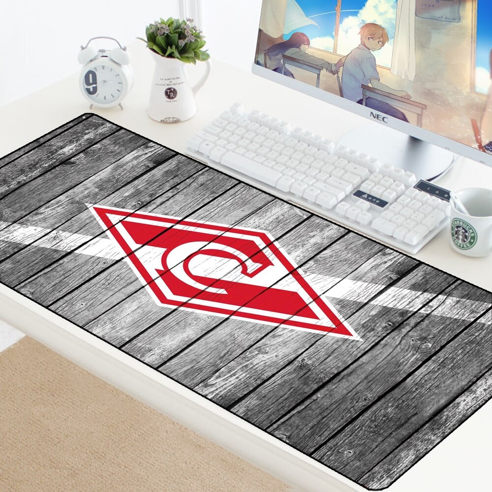 Spartak Mouse Pad Large XL Gaming Lockedge Mouse Mat For Laptop Computer Keyboard Mousepad For Dota 2 CS GO Big PC Desk Padmouse