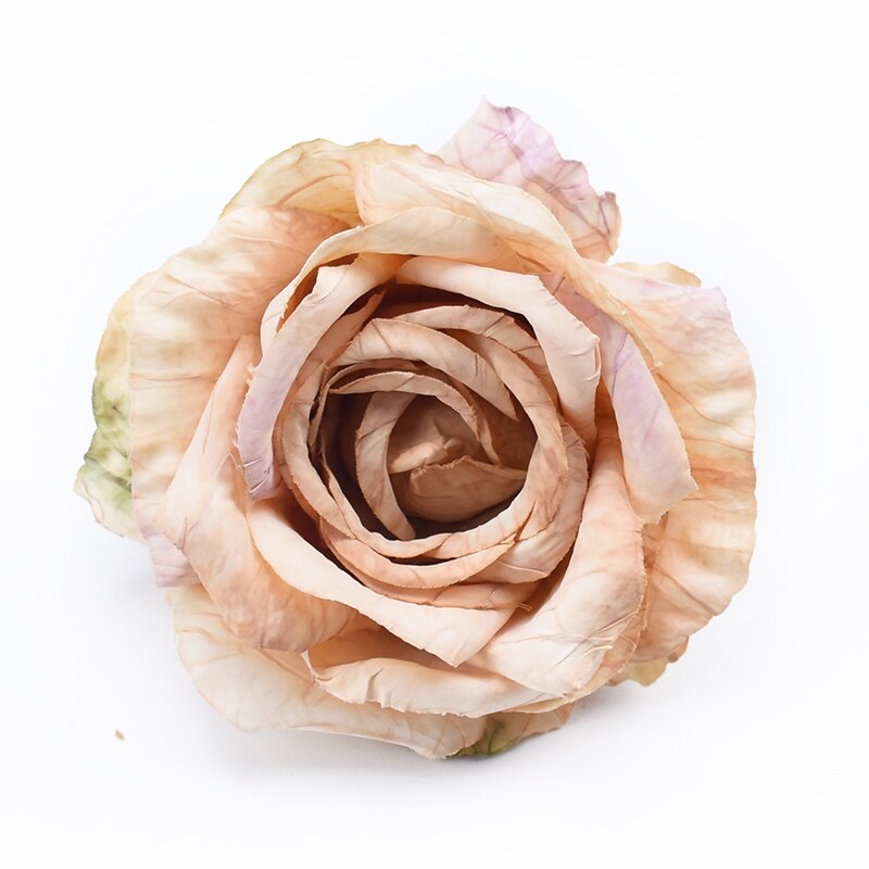 3 st heminredningstillbehör dekorativa blommor kransar rosor blomma vägg diy box brud handled blomma konstgjorda blommor: 5