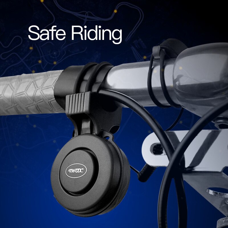 Bicicletta Elettrica Campana Corno Elettrico di Ricarica USB Alto Volume Nastro di Silicone Piccolo E Squisito Bici Da Strada Scooter Corno