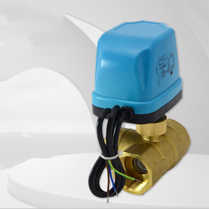 DC24V DN20 Three-Way Control Valve Electric Ball Valve Electric Valve Water Valve