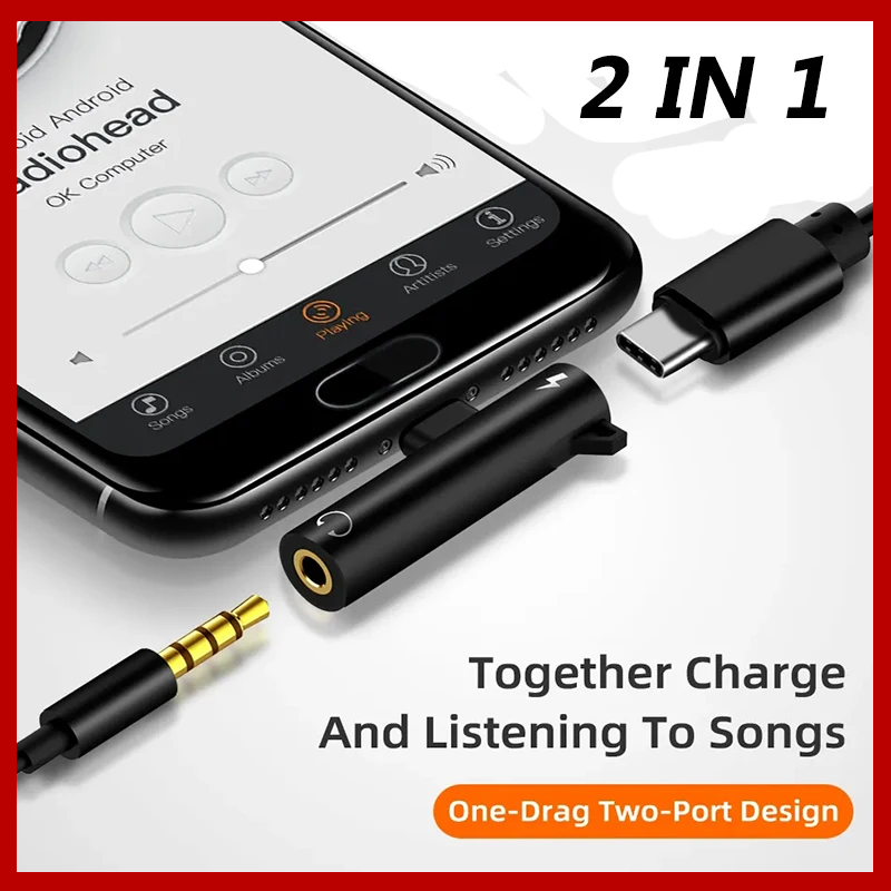 Jack da 3,5 mm 2 in 1 cuffie Audio ricarica doppio adattatore divisore per iPhone XR XS X 7 8 11 11pro a cavo AUX per auricolare