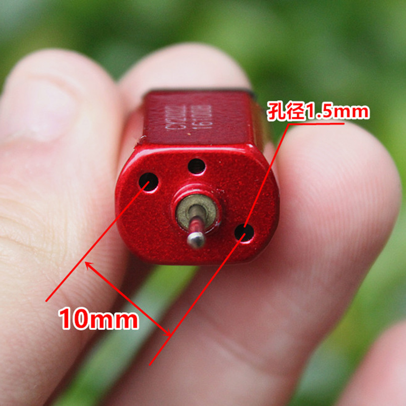 Moteur électrique à balais de carbone à grande vitesse Micro 030 DC, 2.4V, 3.2V, 3.7V, ultra-haute vitesse, mini 15mm, bricolage, jouet de loisirs, voiture, bateau RC