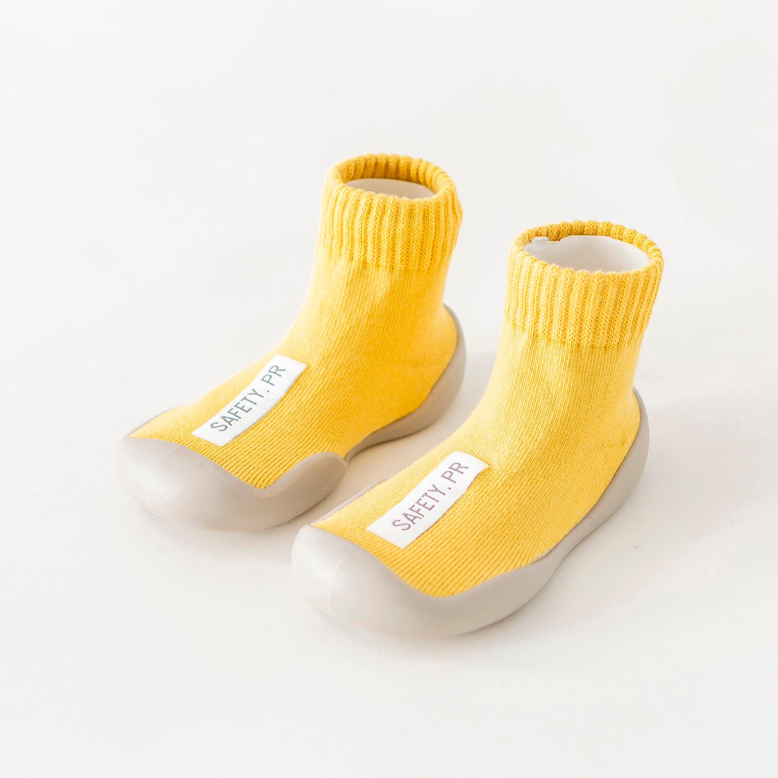 Baby Boy Girl Warm Floor Socks Rubber Sole Shoes Antislip First Walker Soft Cartoon Anti-slip Sole Summer Breathable Sneaker