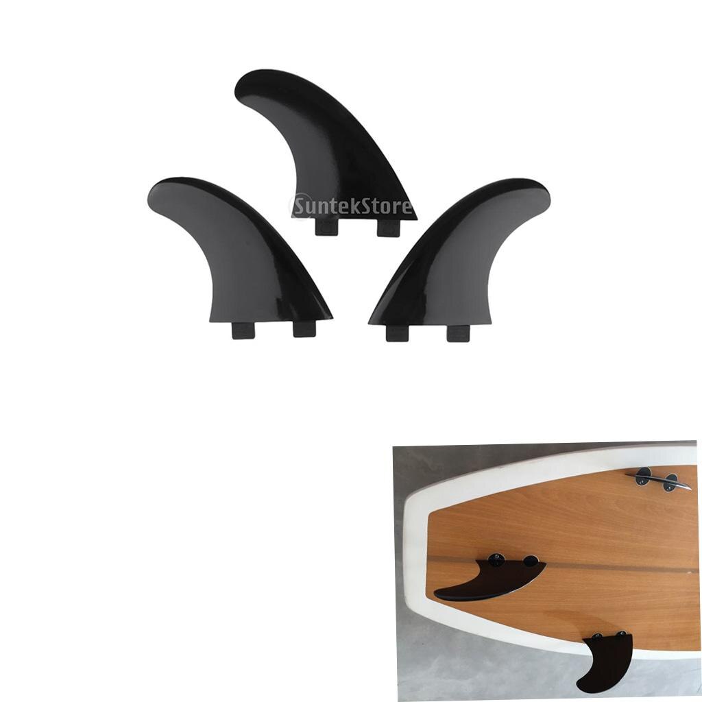 Triporteur renforcé pour planche de surf, 3 pièces, pour Base G5 Style noir