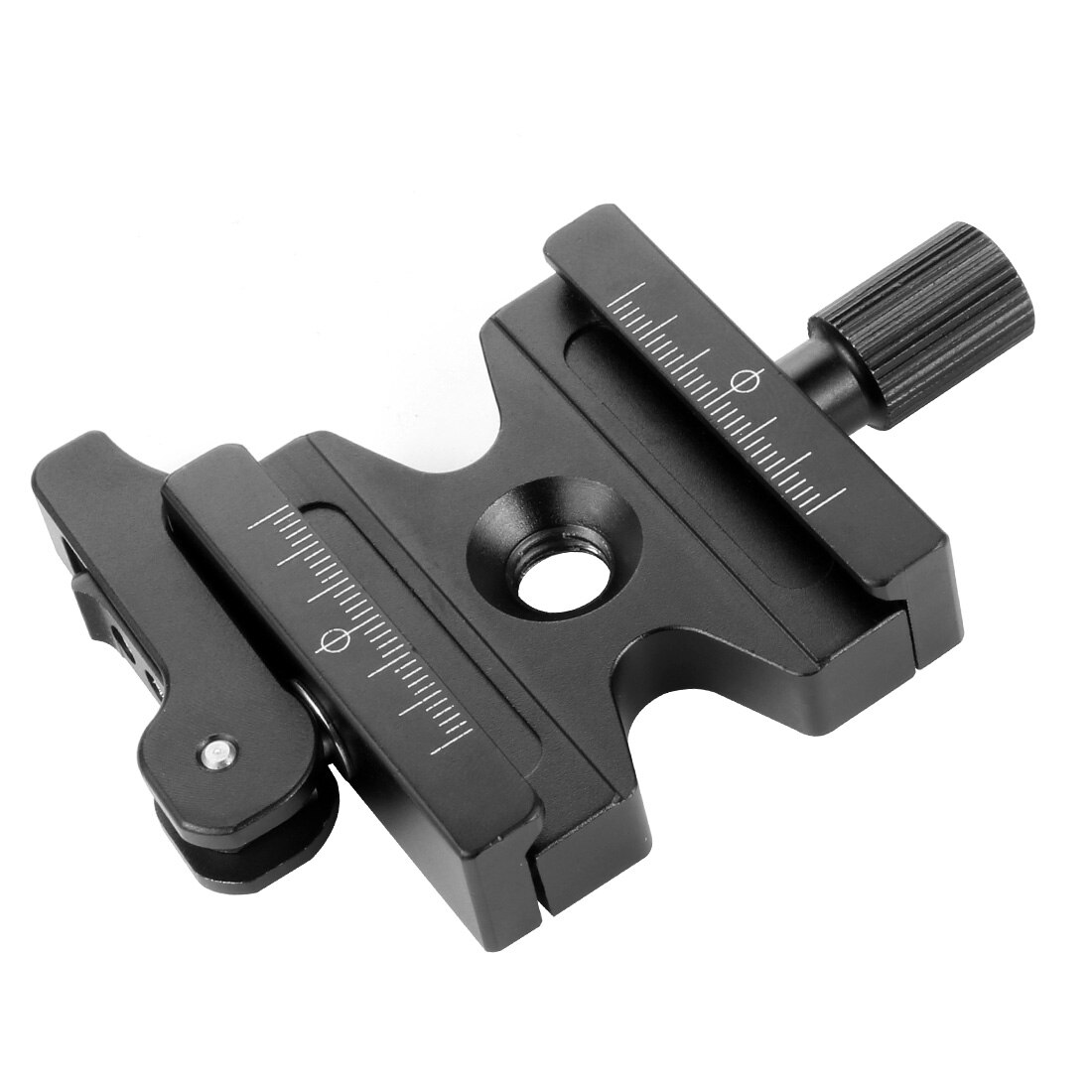 Quick Release Clamp Adapter Aluminium Legering 3/8 1/4 Schroef Mount Voor Ballhead Statief Slr Camera 'S Voor Arca Swiss Benro qr Plaat: 50LS Clamp