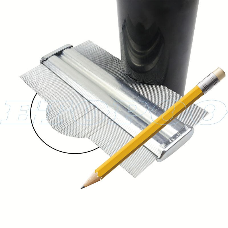 Metal Contour Gauge 125mm 150mm Profile Tiling Laminate Tiles Carpet Radian gauge Duplicator Gauges Contour Gauge Duplicator