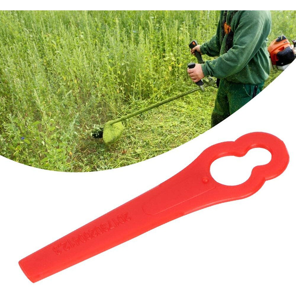 100Pieces Polycut Trimmer Head Blades Replacement Poly Cut Blades Nylon Trimmer Blade Compatible with Stihl 20-3 Replaces