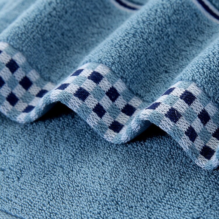 Ansiktshåndkle bomullsbroderihåndklær myk ekstrem komfort rektangel ensfarget prikk barnehåndkle