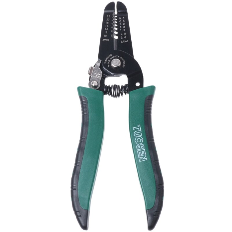 7" Multifunction Cable Wire Stripper Stripping Cutter Cutting Plier Handle Tool