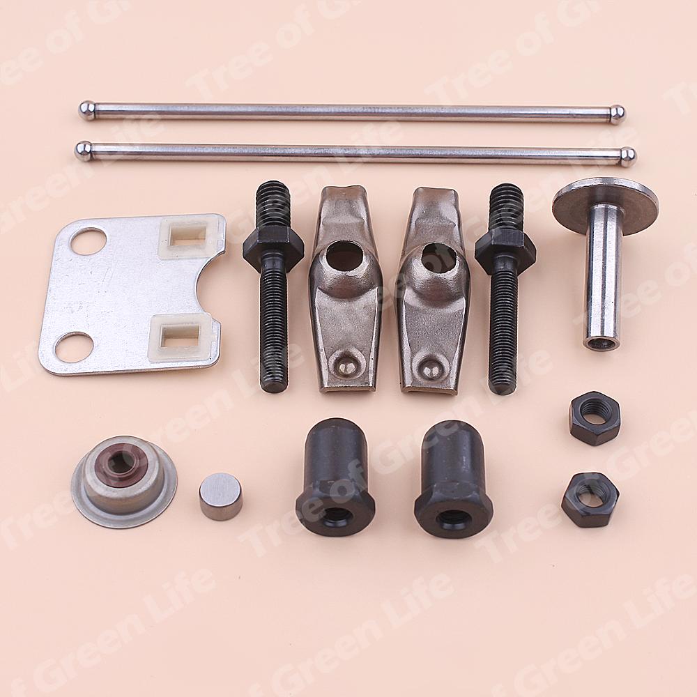 Valve Lifter Rocker Arm Seal Cap Plate Push Rod For Honda GX160 GX200 5.5HP 6.5HP Mower Engine