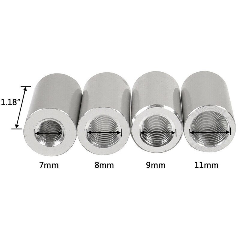 Car Aluminium Shift Knob Extension Adjustable Height Lever Extender Gear Shifter