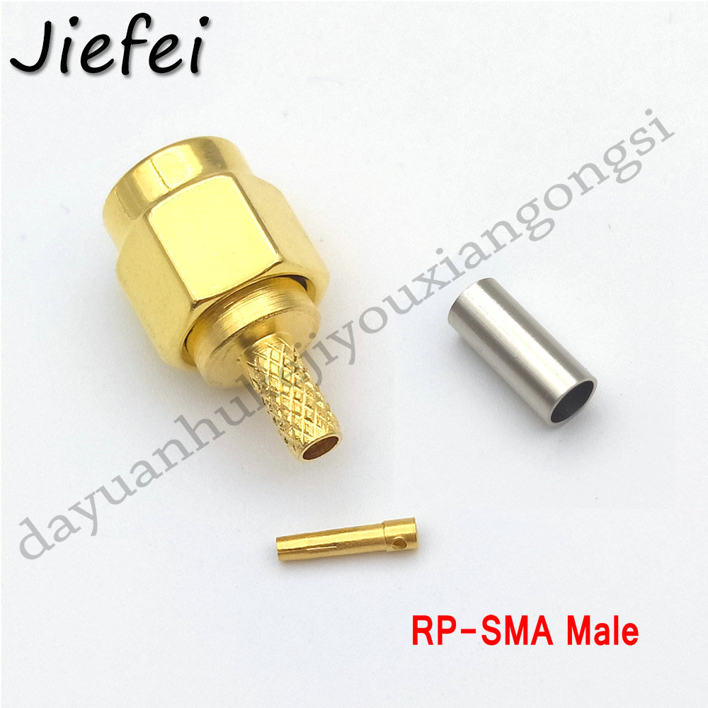 5/10 STUKS RF Connector Sma Stekker/RP-SMA Mannelijke Jack Crimp (RG58 LMR195 RG142 RG400 RG223) of (RG174 RG316 LMR100) kabel: RG316 RP SMA Male / 5 PCS