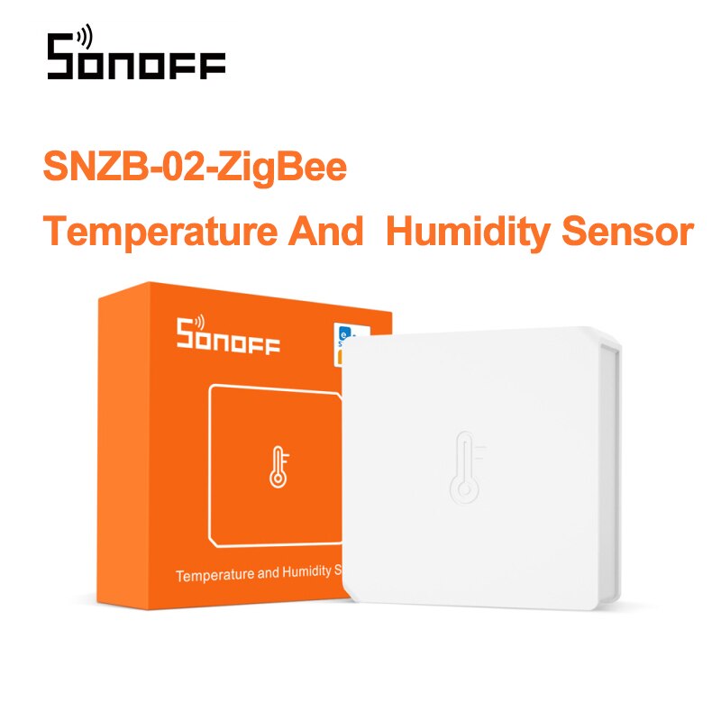 Sonoff zigbee temperatur- og fugtighedssensor / zb dongle-p usb plus e-welink kontrolstøtte alexa google home sonoff zbbridge: Sonoff snzb -02