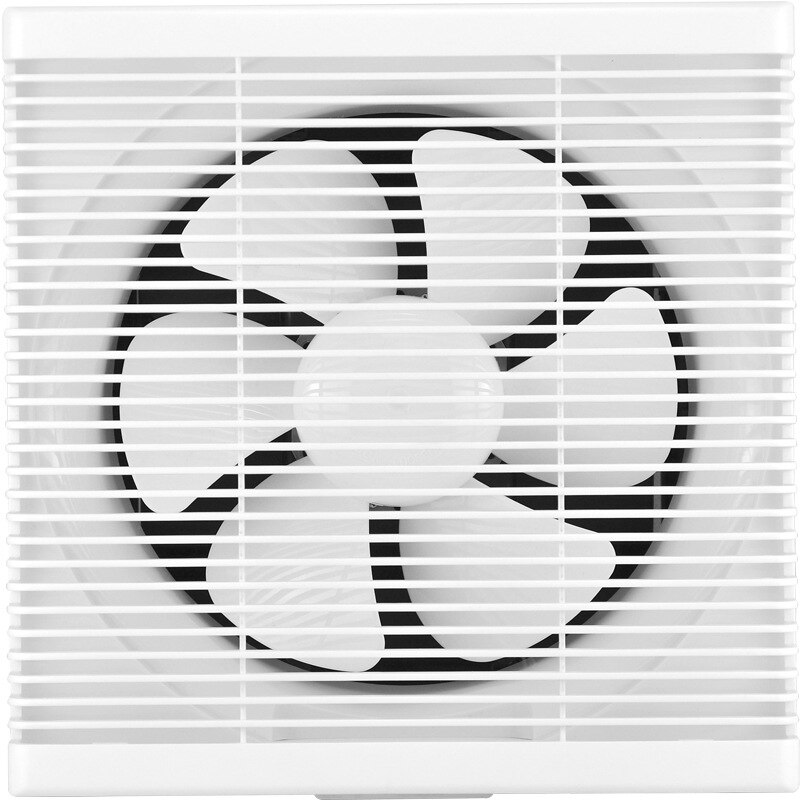 LIMATON Louvered Küche Wc Ventilator Fan hoch Energie Stumm Zauberstab Ventilator badezimmer mit Zurück Abdeckung Netz Ventilator: 8 Zoll Gürtel