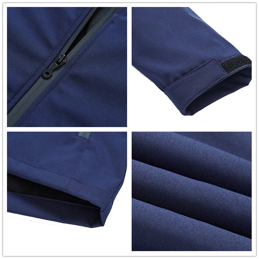 Mountainskin Spring Men's Hiking Softshell Jackets Outdoor Sports Camping Trekking Climbing Windproof Male Hooded Coats VA423