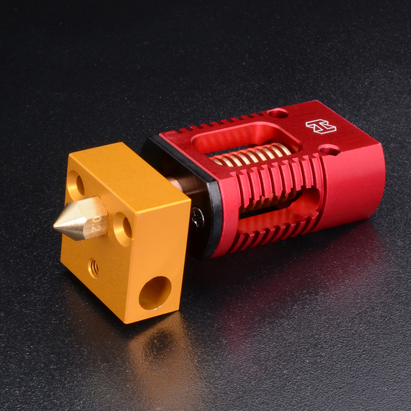 3D Printer Parts Extruder Hotend Kit Aluminum Heat Block Mk8 Nozzle Without Heater Thermistor for Ender-3/CR-10/CR 10S Pro: CR10 ALL Metal