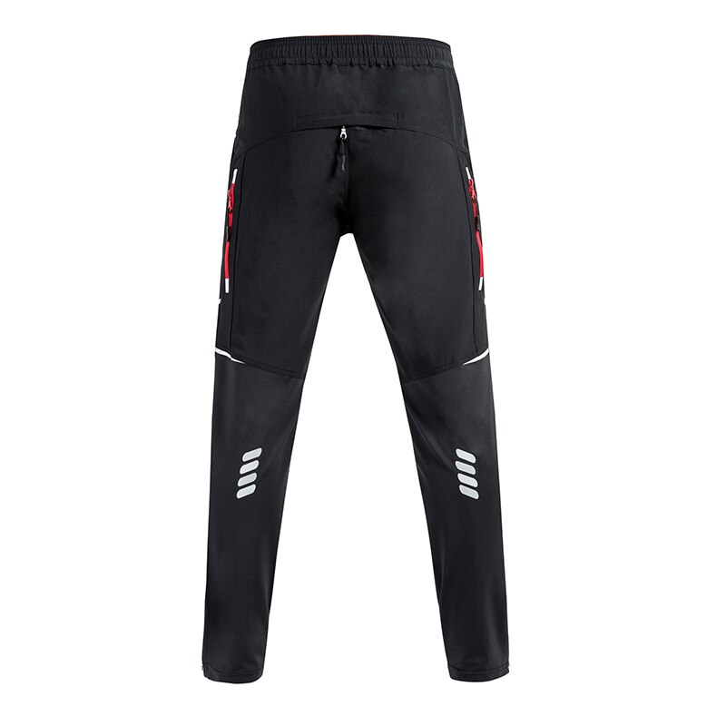 WHEEL UP Spring Autumn Men Cycling Pants Windproof Sport MTB Mountain Bike Pants Reflective Cycling Long Trousers Bicycle Pants
