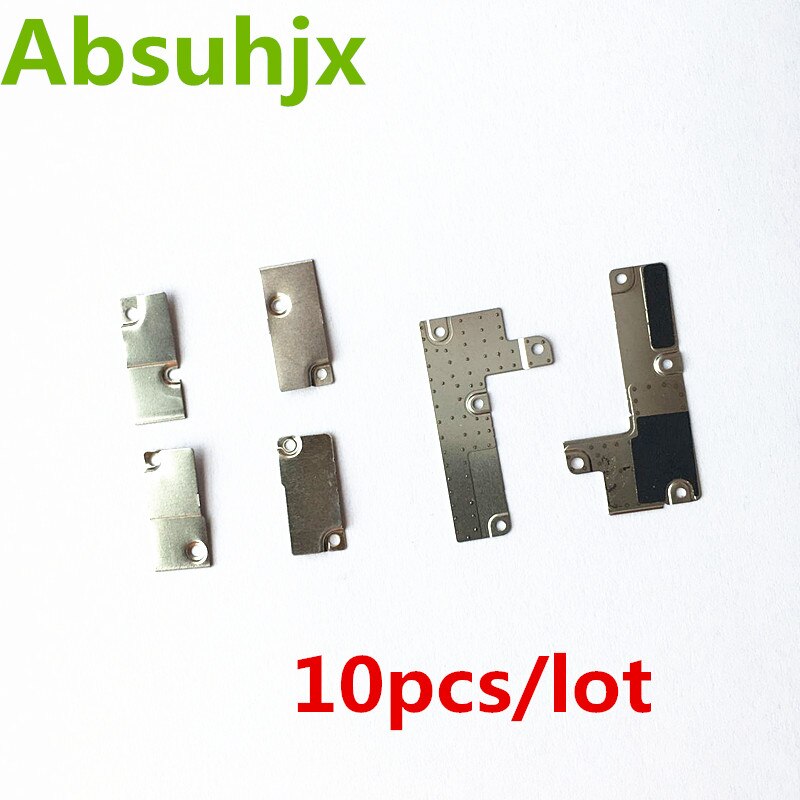 Absuhjx 10 Stuks Batterij Fpc Flex-kabel Voor Iphone 6 6S 7 Plus Inner Kleine Metalen Beugel Clip holder Onderdelen