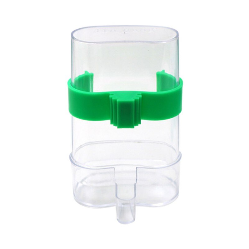 Can Store Water for Gravity Bird Feeder Food Water Feeding Automatic Drinker Parrot Pet Dispenser Hanging Cage Clip Pet Supplies: Default Title