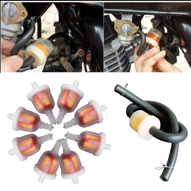 Filtre à huile, aimant, essence, essence, liquide, filtre à carburant pour Scooter, moto, moto, moto, 10 pièces