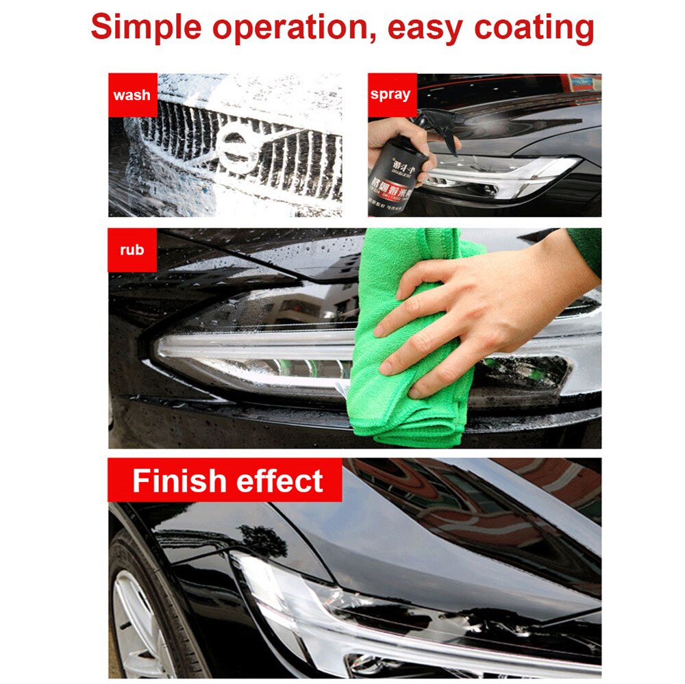 500ML Automotive Ceramic Nano Coating Liquid Coatin Nano Hydrophobic Layer Polishing Paint Coating Agent Car polish Nano Coating