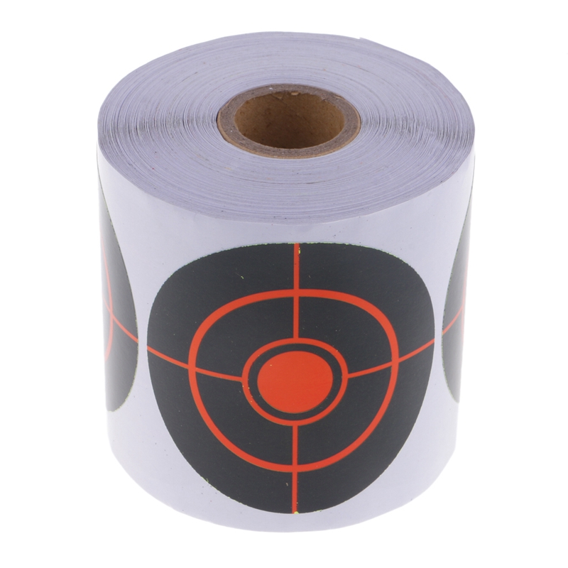 Rotolo adesivo Target diametro 7.5 Cm Splatter Target Stickers Set per Sport all&#39;aria aperta e al coperto