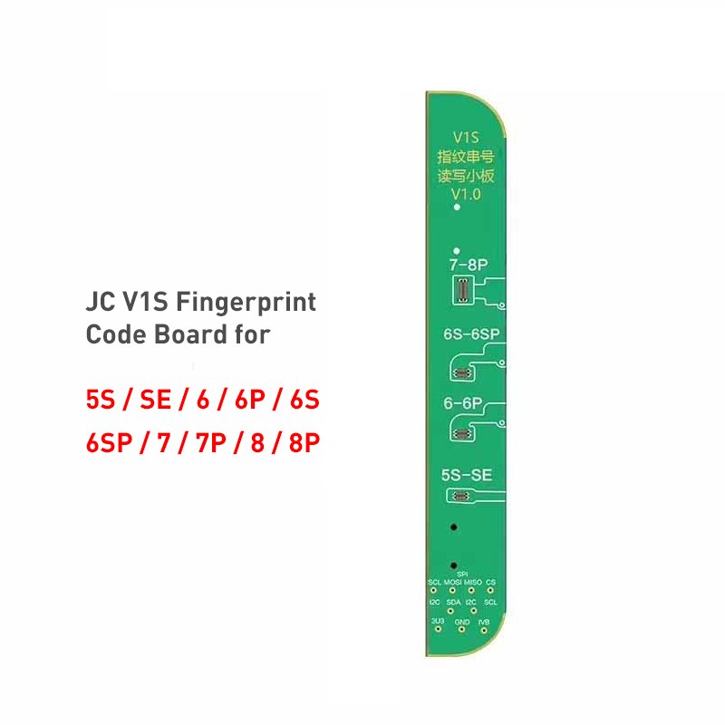 JC-programador de huella dactilar para IPHONE 7, 8, 8P, X, tono fotosensible, batería de choque táctil, matriz de puntos, X-11 PRO MAX: Fingerprint board
