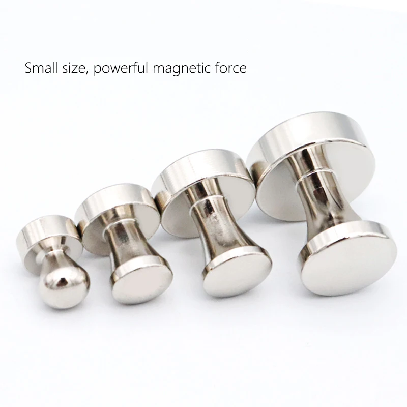 Magnetische push-pins Neodymium magneet Sucker punaises Metalen punaise Koelkast Wit bord Sterk kantoor Krachtige magneet
