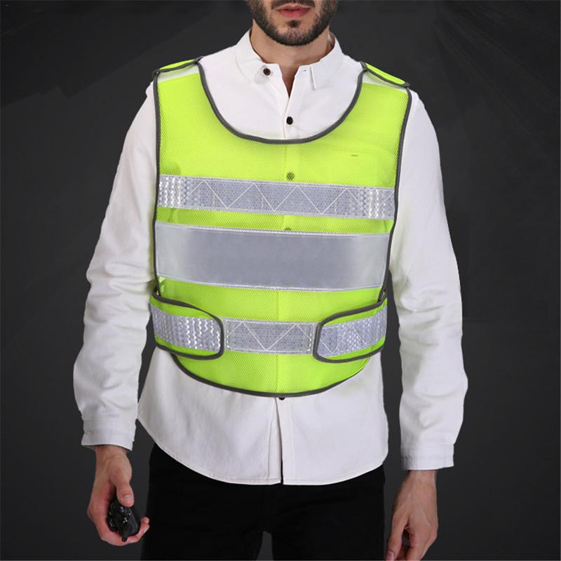 Hi-vis Executive High Visibility Work Waistcoat Reflective Tops