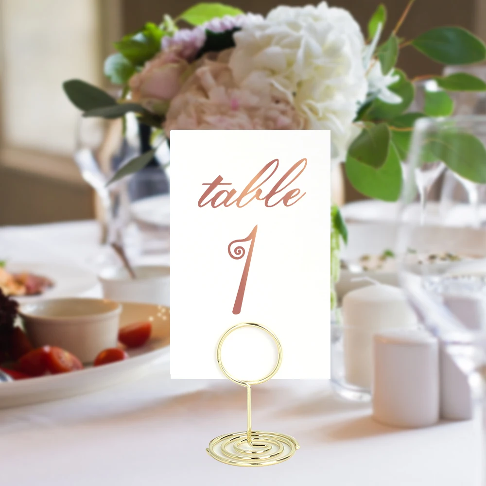 12/1Pcs Metall Tisch Kartenhalter Runde Herz Form Foto Clip Hochzeit Tisch Tisch Karte Steht Geburtstag Party Dekoration liefert