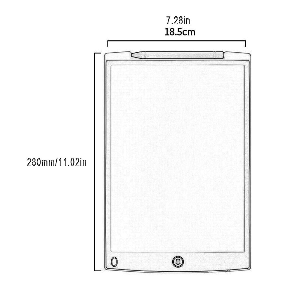LCD Writing Tablet Electronic Drawing Doodle Board Digital Handwriting Paperless Notepad For Kids And Adult